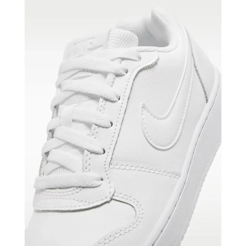 Nike Ebernon Low AQ1779-100 Sneakers Women's US 5 W White Leather Shoes HTAT1489